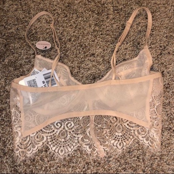 Lace Tan Bralette - Picture 2 of 2